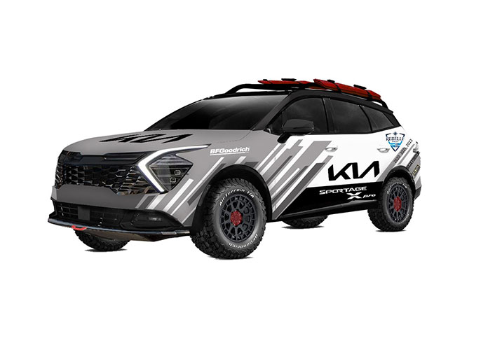 Kia America Teases Rebelle Rally Rig Rendering for Sale in South Africa